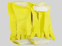 Рукавички господарчі латекс L жовті балком PRO 17300201_thumbnail