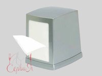 Діспенсер для серветок настільний сріблястий PRO 57104000_thumbnail