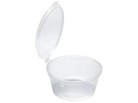 Соусник РР прозор. з кришкою 80мл NEW 80шт 011909_thumbnail