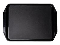 Піднос 43х31см пластик чорний з ручками 504324_thumbnail