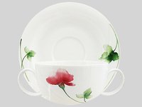 Бульонница с ручками и блюдцем 350мл Orlando Livorno_thumbnail