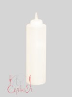 Пляшка пластикова з носиком біла 720мл 966 МАК_thumbnail