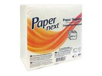 Серветка одношарова біла 33х33см 100шт Paper Next_thumbnail