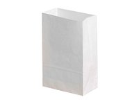 Пакет паперовий с дном 160х100х40мм білий фрі СТ_thumbnail