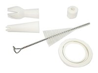 Ремкомплект (насадка з гайкою, прокладка, йоржик) для сифону К514/750/737_thumbnail