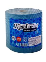 Рушник в рулоні одношаровий синій 300м 28см Кохавинка_thumbnail