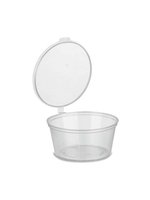 Соусник РР прозор. з кришкою 80мл NEW 50шт 011913_thumbnail