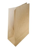 Пакет паперовий дно 280х170х120мм крафт б/ручек б/малюнку 50шт 91 ЕП_thumbnail