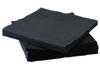 Серветка двошарова чорна 32,5х32,5см 250шт Ruta k0547_thumbnail