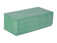 Рушник 1шар Vскладення зелене 160шт Servia PRO M_thumbnail