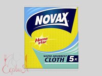 Серветка целюлозна 15,5х15,5см 5+1шт NOVAX 3345_thumbnail