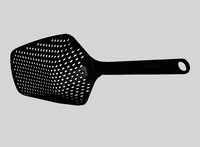 Лопатка-ложка тефлонова глибока 17247_thumbnail