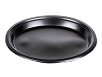 Тарілка 260мм ПРЕМІУМ чорна 50шт А_thumbnail