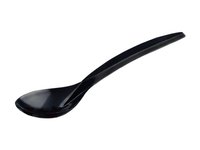 Ложка столова чорна 100шт Premium ПП_thumbnail