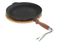 Пательня для млинців д.240мм h25мм з дер.ручкою "Термо"_thumbnail