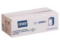 Серветка для діспенсера 17х16,5см біла 2000шт Ruta ds0560_thumbnail