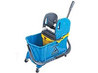 Відро для прибирання на колесах 24л з віджимом НТS-731_thumbnail