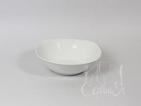 Салатник білий квадратний №6 150мм 250мл NM_thumbnail