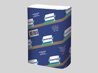 Рушник 2шари Z-Zскладення білий 200шт Marathon 326601_thumbnail