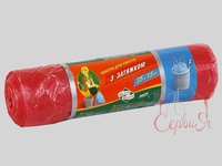 Пакет для сміття 35л 15шт кольоровий з затяжкою МЖ 1846 CD_thumbnail