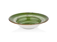 Тарілка для пасти з піднятим бортом д.25см 400мл Harmony Breeze HA-BR-ZT-25-CK_thumbnail