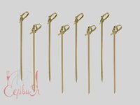 Шпажка для канапе бамбук Вузол 12см 100шт Н_thumbnail