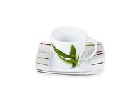 Чашка с блюдцем 90мл бамбук Victoria_thumbnail