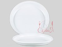 Тарілка 205мм біла 100шт 0002 ХРК_thumbnail