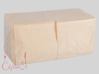 Серветка 1шар барна шампань 24х24см 450шт Є_thumbnail