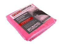 Серветка з мікрофібри універcальна 38х38см 3шт рожева PRO 183031_thumbnail