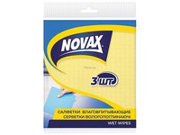 Серветка целюлозна 16х14,5см 3шт NOVAX 6627_thumbnail