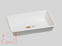 Лоток №2 пластик білий 43х29х8см 1410 (1482) Senyayla_thumbnail