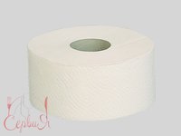 Туалетний папір двошаровий відбілена макул. 190мх9,1см Джамбо Економ ЕTJ001 КПК_thumbnail