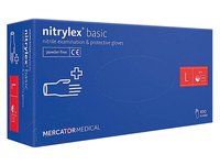 Рукавички нітрілові L сині 100шт NITRYLEX BASIC PRO 17203900_thumbnail