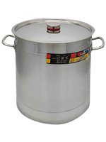 Каструля з кришкою для індукційних плит нерж. 25л.20398_thumbnail