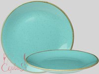Тарілка плітка 28см Porland Seasons Turquoise 187628_thumbnail