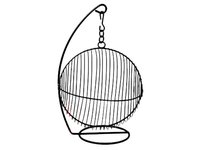 Фруктовница подвесная нерж. 25*30*40,5см C&T 819518_thumbnail