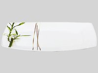 Блюдо прямокутне 38см 2762 бамбук Victoria_thumbnail