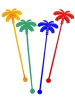 Мішалка "Пальма" 18,5см асорті 100шт ПП_thumbnail