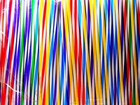 Соломка фреш 25смх8мм без згину гвинтова асорті 500шт СП_thumbnail