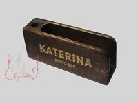 Салфетница с зубочисткой дерево_thumbnail