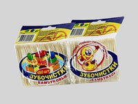 Зубочистки бамбук 150шт 1594 КР_thumbnail