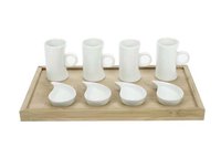 Сет для закусок 30 * 5 * 17см бамбук, фарфор C & T SJ575_thumbnail