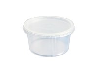 Контейнер для супу з кришкою 350мл 110х55мм ПП-115-350 10шт_thumbnail