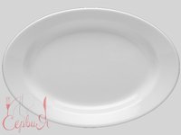 Блюдо овальне глибоке 38cм 0263 Kaszub-Hel_thumbnail