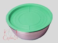 Миска глибока метал. д.26см с крышкой 19680_thumbnail