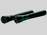 Мадлер товстий 24,2см пластик сніжинка_thumbnail