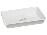 Лоток №4 пластик білий 54х38х9см 1420 Senyayla_thumbnail