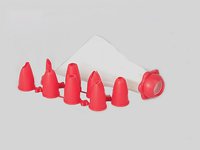 Мешок кондитерский силиконовый +8 насадок пластм. арт.18324_thumbnail