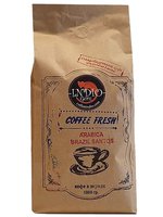 Кава в зернах 1кг Бразилия Сантос_thumbnail